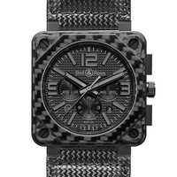 xX v Bell&amp;Ross AVIATION@BR 01 46 MM@BR 01-94 CHRONOGRAOPHE E999{ BR 01-94 CARBON FIBER PHANTOM