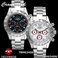 TECHNOS eNmX Cronograph NmOt TBM634 S2 Y rv Ki 